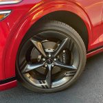 2026 Genesis GV70 Sport Prestige in Mauna Red, wheels, gray-tone wheels,