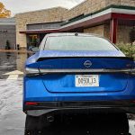 2026 Nissan Sentra SR, rear view,