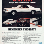 1977 Pontiac Can Am Print Ad, full page,