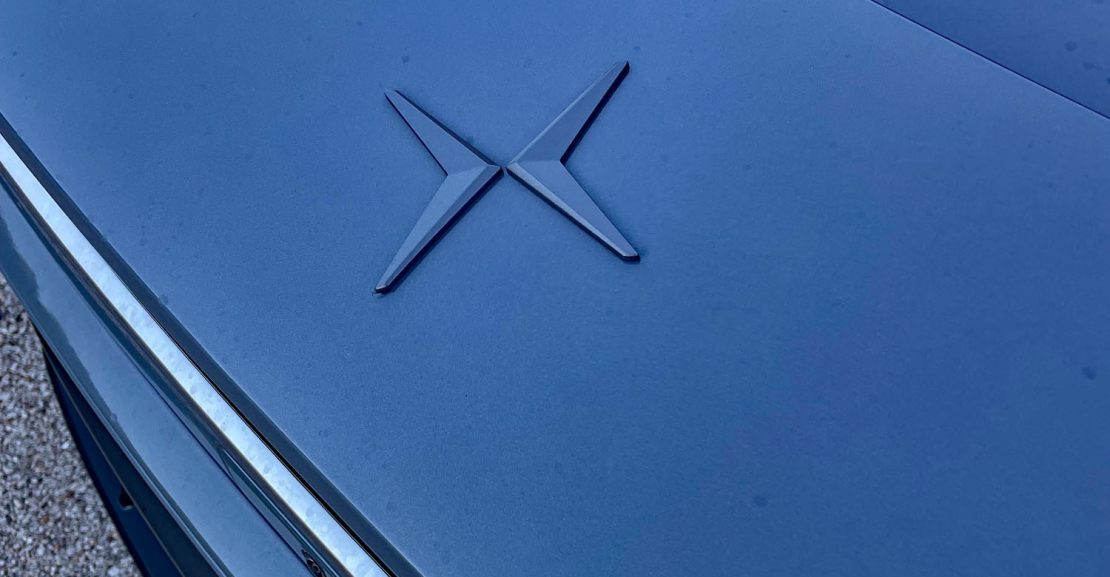 2025 Polestar 3 in Thunder. Polestar logo,