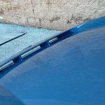 2025 Polestar 3 in Thunder. Hood air duct, aero aid