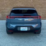 2025 Polestar 3 in Thunder, rear view