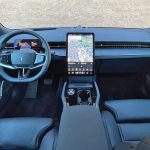 2025 Polestar 3 in Thunder, dashboard, interior