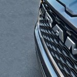 2026 Ram 1500 Big Horn in Granite Crystal, grille detail,