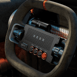 Hyundai CRATER Concept, steering wheel, square steering wheel,