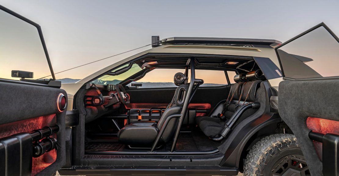 Hyundai CRATER Concept, profile, doors open,