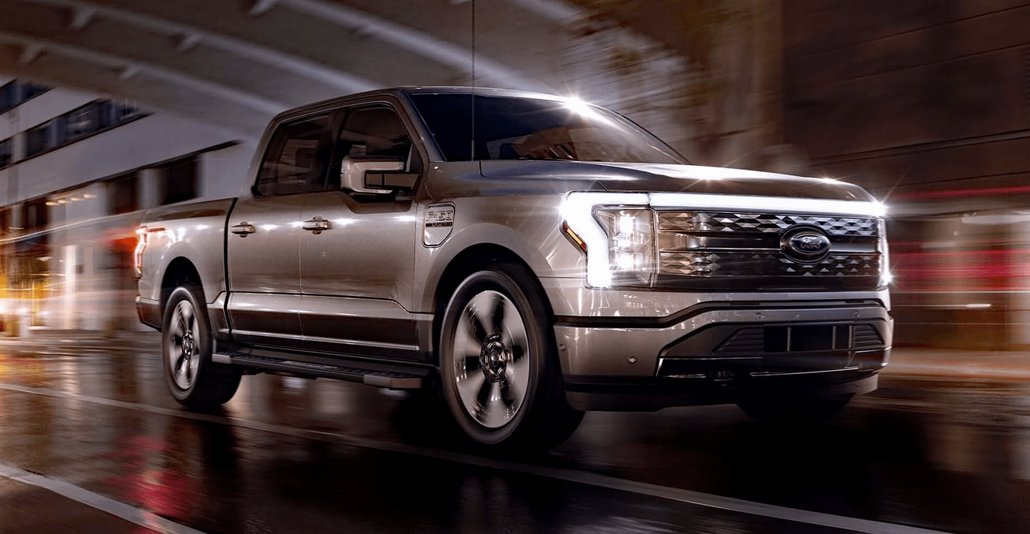 Ford F-150 Lighting, in motion, driving, Ford Kills the F-150 Lightning