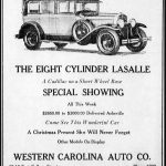 1927 Lasalle ad, GM Companion Brands