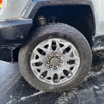 2026 GMC Hummer Pickup in Meteorite Metallic, 22-inch wheels,