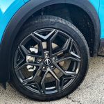 2026 Nissan Kicks SR in Arctic Ice Blue, wheels, 19-inch alloy wheels,