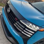 2026 Nissan Kicks SR in Arctic Ice Blue, front end,