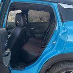 2026 Nissan Kicks SR in Arctic Ice Blue, rear seats,