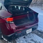 2026 Nissan Leaf Platinum+ in Coulis Red Pearl, hatchback,