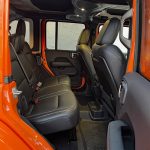 2025 Jeep Wrangler Sahara in Joose, rear-seat space, passenger space,