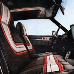 1972 AMC Javelin Pierre Cardin interior