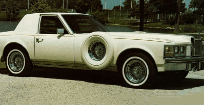 Cadillac Seville Opera Coupe, magazine ad, White Car