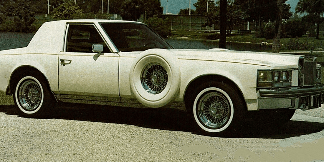 Cadillac Seville Opera Coupe, magazine ad, White Car