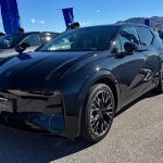 Zeekr X, front 3/4 view, black