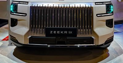 Zeekr 9X at 2026 CES, Grille detail