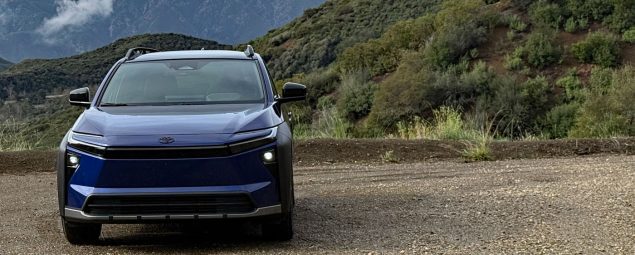 2026 Toyota bZ Woodland, front view