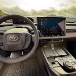 2026 Toyota bZ Woodland interior, steering wheel, instrument cluster,