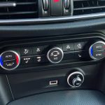 2025 Alfa Romeo Stelvio Intensa in Verde Fangio, climate controls,