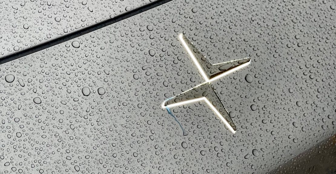 2026 Polestar 4 in Stratus, Hood logo
