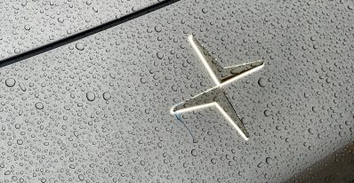 2026 Polestar 4 in Stratus, Hood logo