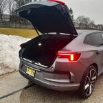 2026 Polestar 4 in Stratus, cargo area, cargo space, hatch open,