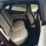 2026 Polestar 4 in Stratus, rear-seat space, passenger space,