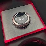 2026 Polestar 4 in Stratus, control knob,