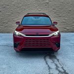 2026 Lexus TX 350 Luxury in Matador Red, front end, grille,