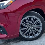 2026 Lexus TX 350 Luxury in Matador Red, 22-inch wheels, optional wheels,