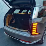 2026 Hyundai Palisade Hybrid Calligraphy in Cast Iron Brown, storage area, rear hatch, cargo space,