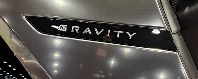 2026 Lucid Gravity, D-Pillar Badge