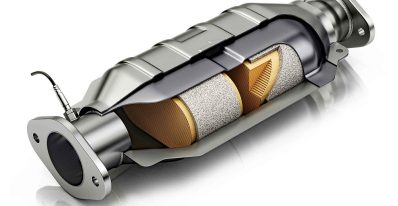 Catalytic Converter, cutaway, What is a Catalytic Converter? Catalytic Converter thefts.