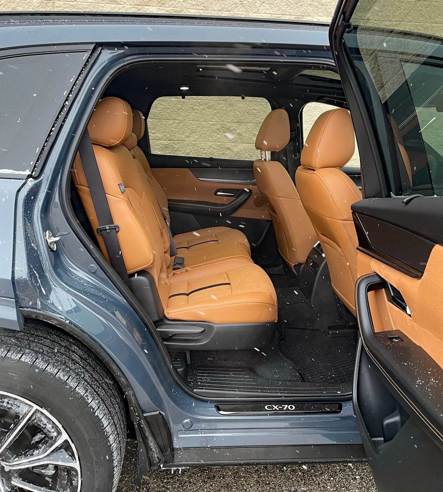 2026 Mazda CX-70 Turbo S Premium Plus, rear seat, passenger space,