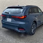 2026 Mazda CX-70 Turbo S Premium Plus, rear 3/4 view, polymetal