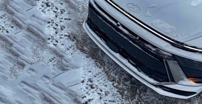 2026 Hyundai Sonata Hybrid Limited in Serenity White, Grille detail
