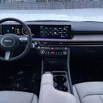 2026 Hyundai Sonata Hybrid Limited in Serenity White, dashboard, interior