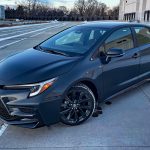 2026 Toyota Corolla Hybrid SE in Underground, front 3/4 view,