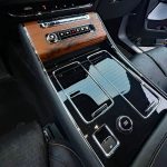 2026 Lincoln Aviator Black Label in Cenote Green, center console,