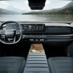 2026 Kia Tasman, interior, dashboard, seats, cabin