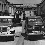 Jeep Maverick Special on Warner Brothers Lot, Jack Kelly, James Garner
