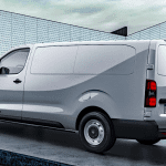 2027 Ram ProMaster City Cargo, rear 3/4 view,