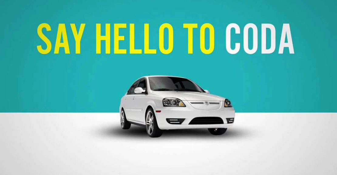 2012 Coda EV, print ad, digital ad,