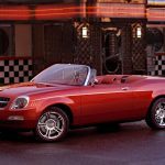 Chevrolet Bel Air Concept, front 3/4 view, red