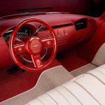 Chevrolet Bel Air Concept, 2002, Detroit Auto Show, dashboard, interior,