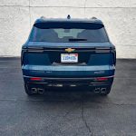 2026 Chevrolet Traverse High Country in Lakeshore Blue, rear view,