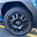2026 Subaru Forester Wilderness in Geyser Blue, wheels, black wheels,